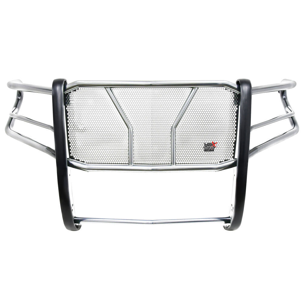 Westin HDX Grille Guard Stainless Steel Fits 2019-2024 Chevy Sierra 1500(EXCLUDES DIESEL)
