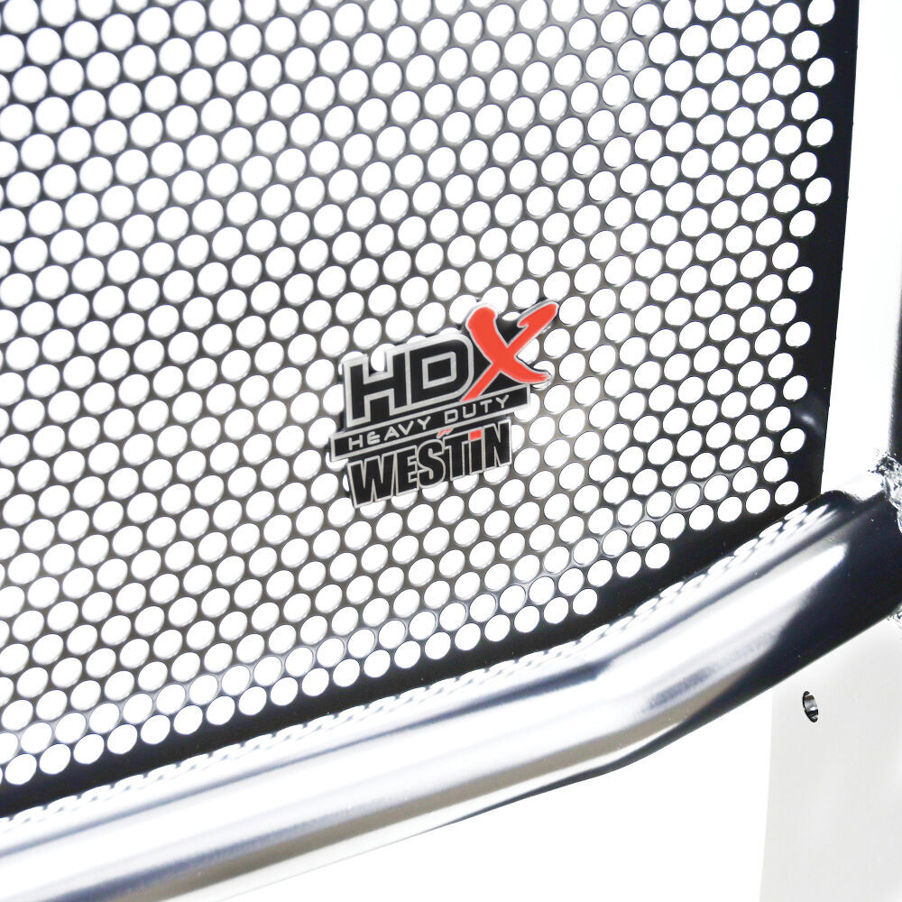 Westin HDX Grille Guard Stainless Steel Fits 2019-2024 Chevy Sierra 1500(EXCLUDES DIESEL)