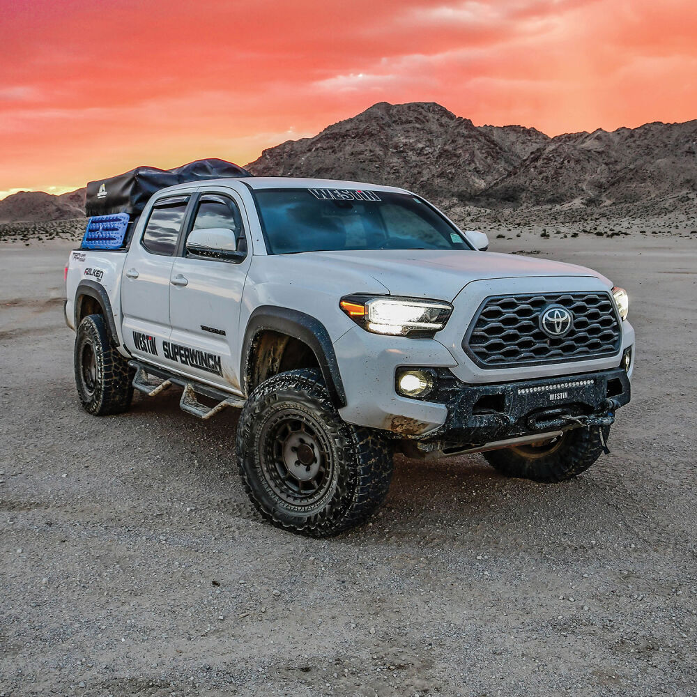 Parachoques delantero de ancho medio Westin Pro Series compatible con Toyota Tacoma 2016-2023