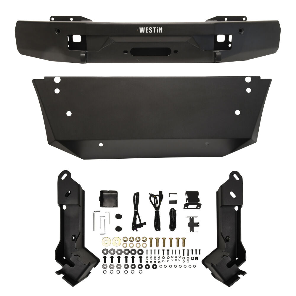 Parachoques delantero de ancho medio Westin Pro Series compatible con Mercedes Benz Sprinter 2019-2024