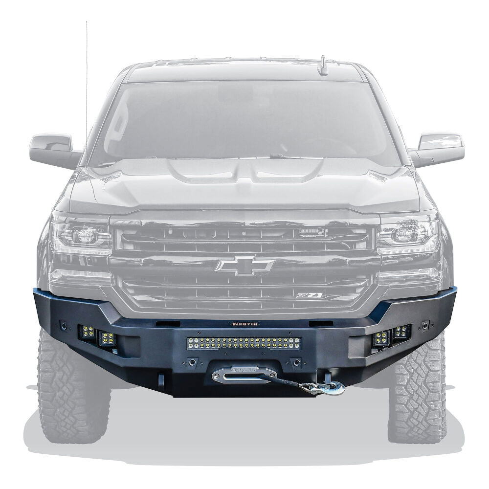 Westin Pro Series Front Bumper Fits 2015-2019 Chevy Silverado 2500/3500 HD