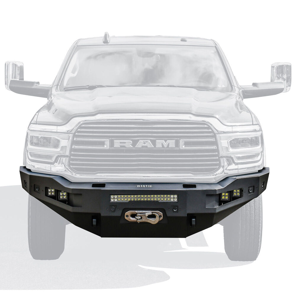 Westin Pro Series Front Bumper Fits 2019-2024 Dodge Ram 2500/3500