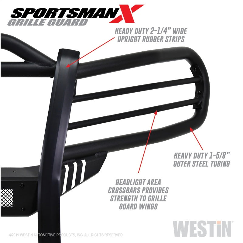 Westin Sportsman X Grille Guard Fits 2016-2024 Toyota Tacoma