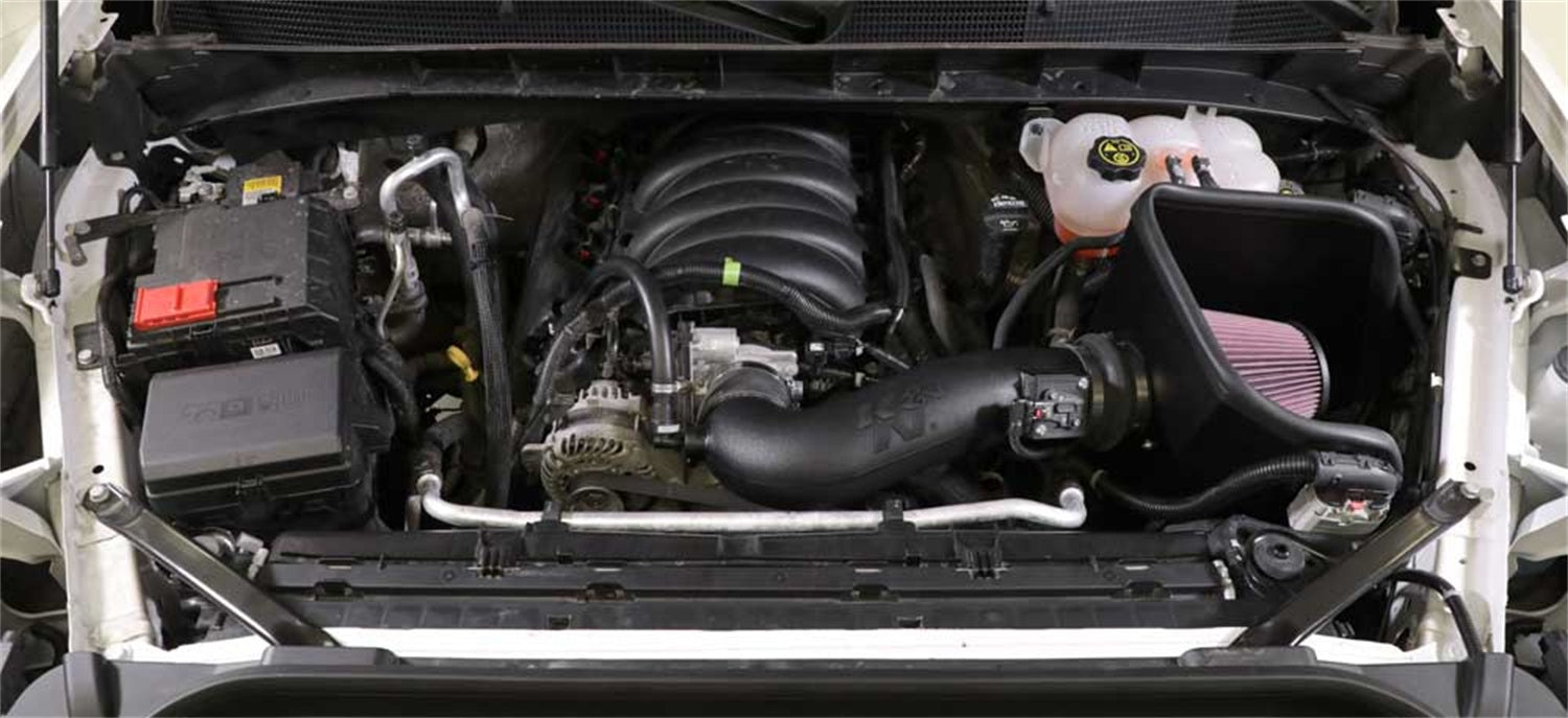 K&N Cold Air Intake System Fits 2019-2024 GM Silverado 1500 | Sierra 1500 Yukon 5.3L 6.2L