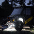 KC HiLiTES Cyclone V2 Kit with clear lens and 5.0m length, perfect for trucks and Jeeps.