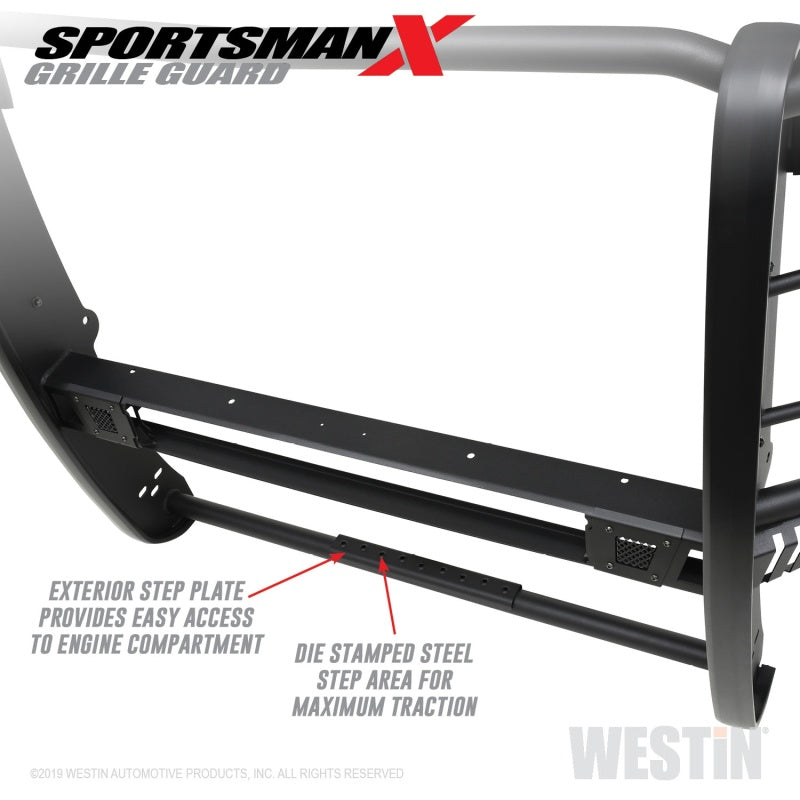 Westin Sportsman X Grille Guards Fits 2020-2023 Chevy Silverado 2500/3500