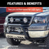 Midwest Aftermarket - Upgrade Your Ride with Aries Bull Bar for Toyota Trucks