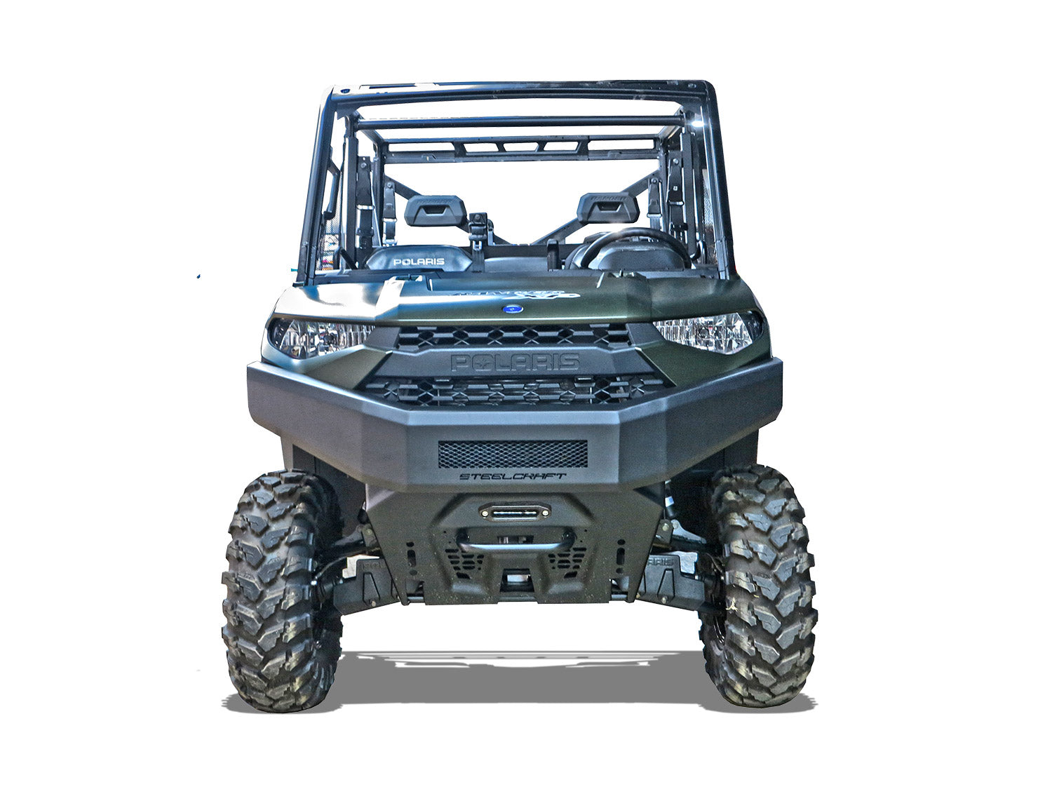SteelCraft UTV Elevation Front Overlay Bumper | Fits 2018-2024 Polaris Ranger 1000 XP1000