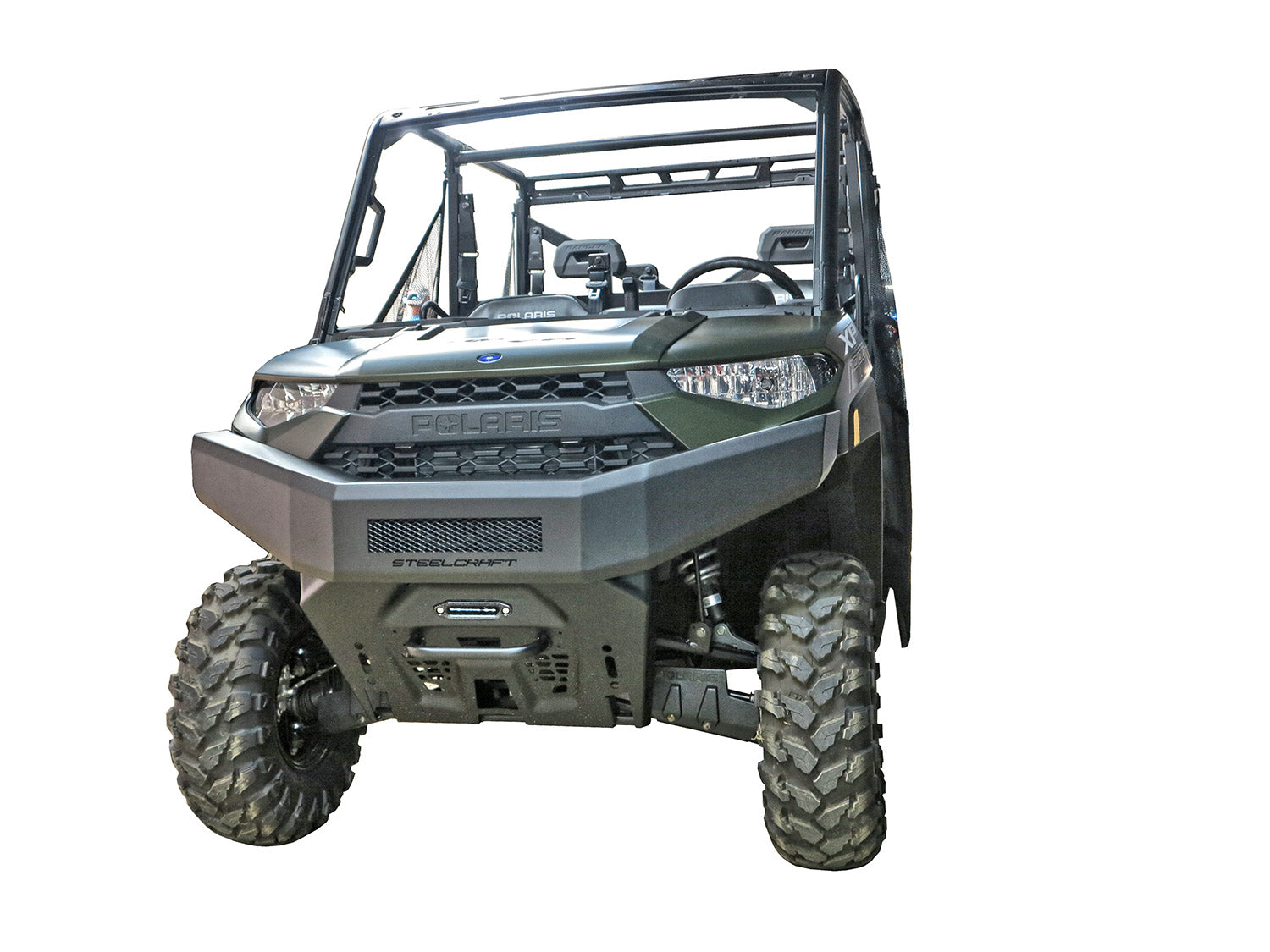 SteelCraft UTV Elevation Front Overlay Bumper | Fits 2018-2024 Polaris Ranger 1000 XP1000