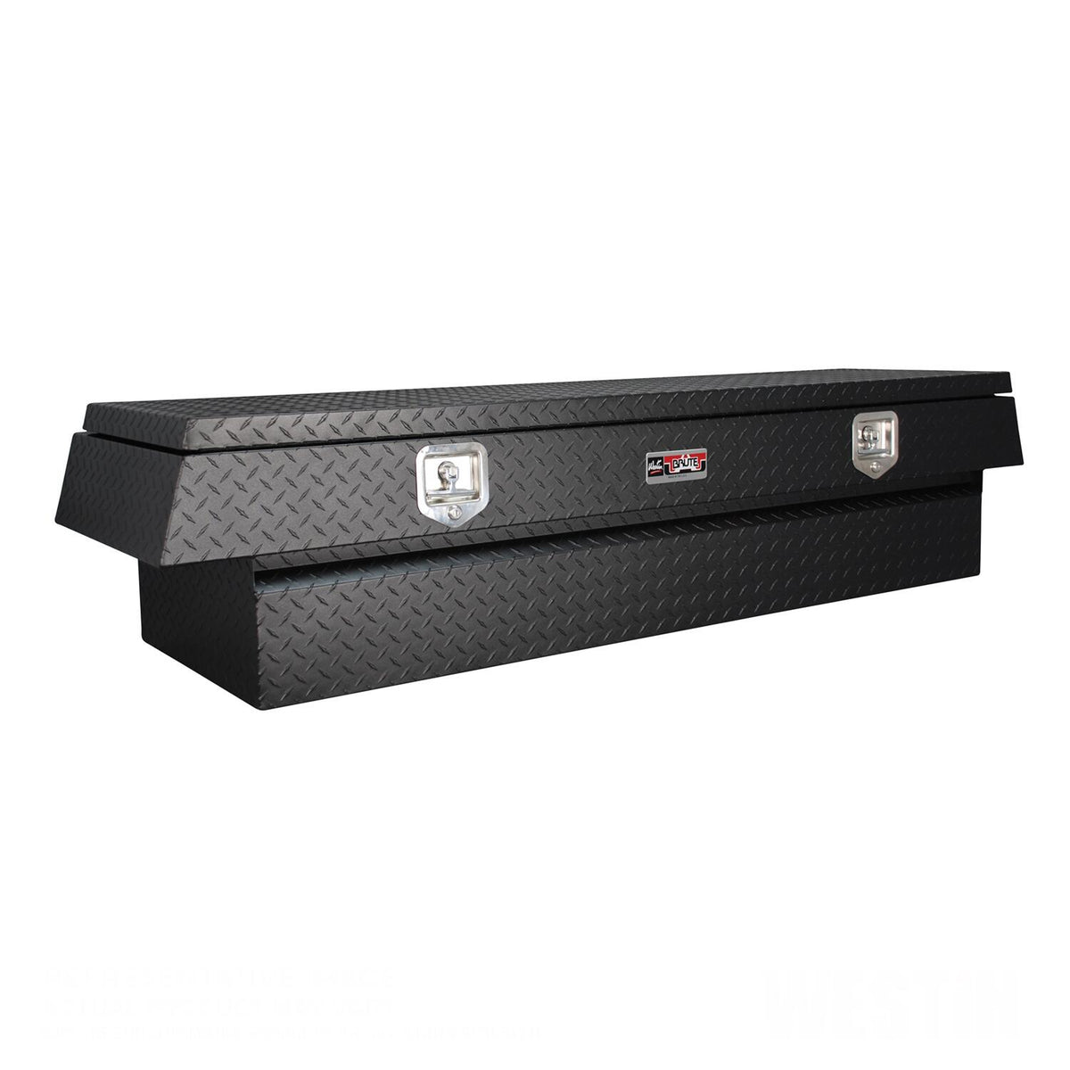 Caja de herramientas con plataforma de estacas Westin 80-TB400-96D-BD-BT WES Brute