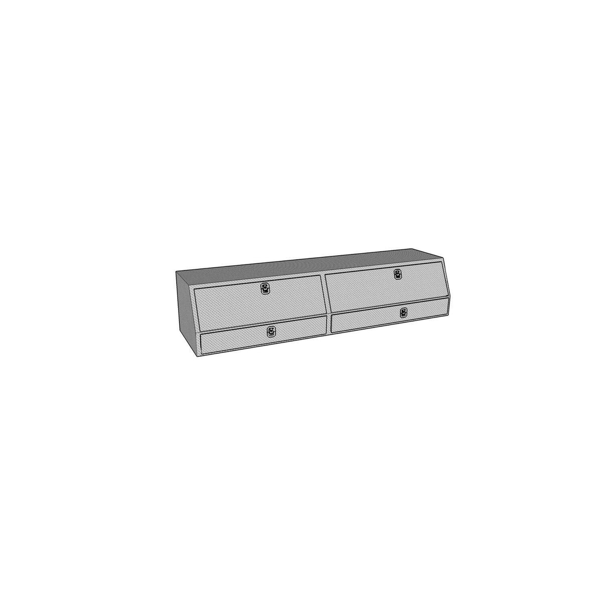Westin 80-TBS200-88D-BD WES Brute TopSider Caja de herramientas