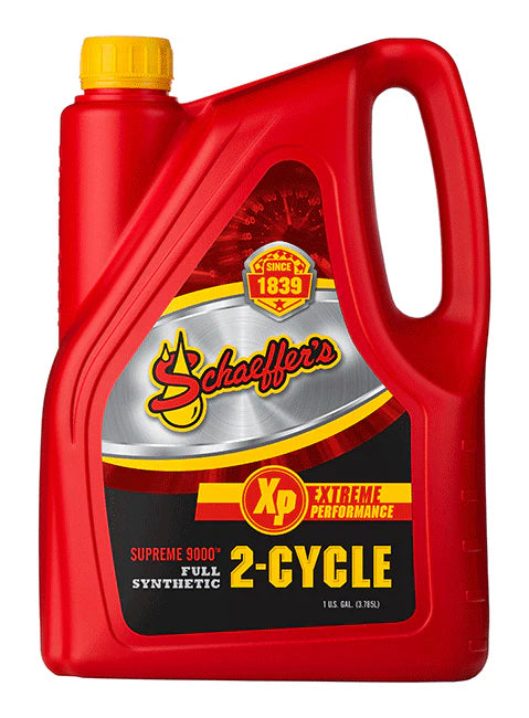 Schaeffer's 9006 Supreme 9000 Full Synthetic 2-Cycle Racing Oil | (6) 1 Gallon Bottles