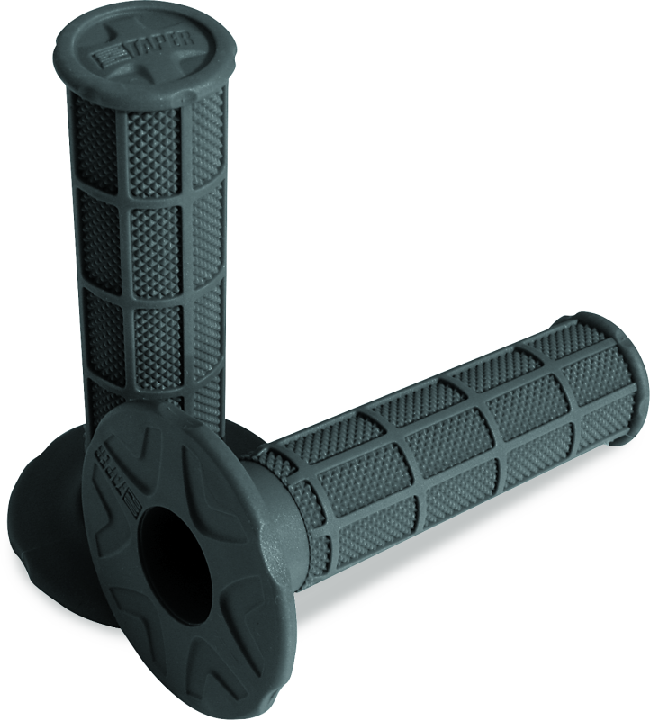 Upgrade Your Ride with ProTaper Full Waffle Grips - Durable Kraton Rubber