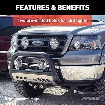 Midwest Aftermarket - Upgrade Your Ride with Aries Bull Bar for Silverado 1500