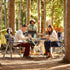 GCI Outdoor 25x25" Compact Camp Table Black and Silver