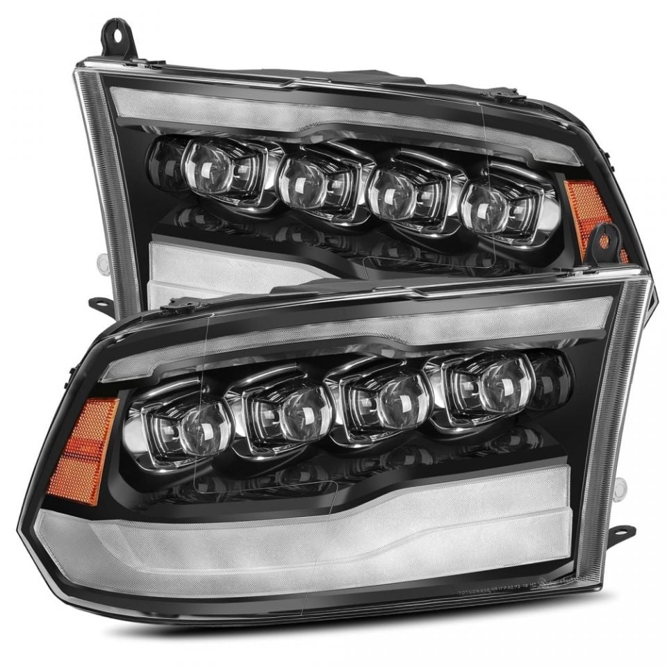 AlphaRex NOVA LED Projector Headlights for Infiniti G37 - Alpha Black