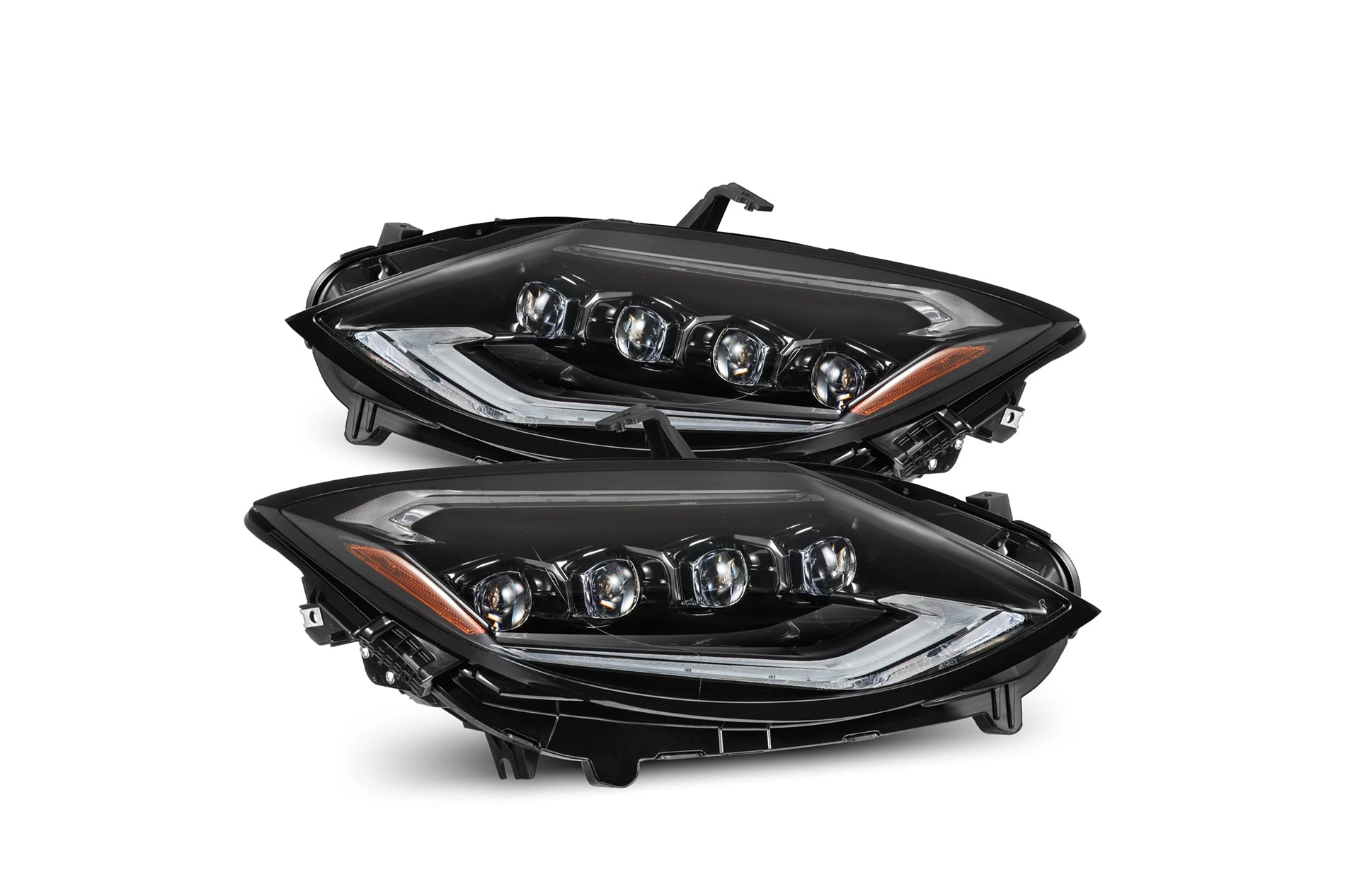AlphaRex NOVA LED Projector Headlights for Infiniti G37 - Alpha Black