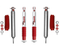 Rancho Front and Rear 3.5" Shocks | Fits 1997–2006 Jeep Wrangler TJ