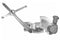Sherman Driver Side Powered Window Regulator Without Motor Chrome | Fits 1987-1991 Chevrolet Blazer GMC V3500 | Parts Link GM1350102