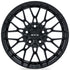 RTX Wheels 17x7.5 Offseet 42 5x114.3 Wheel Gloss Black