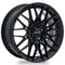 RTX Wheels 17x7.5 Offseet 42 5x114.3 Wheel Gloss Black