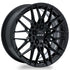 RTX Wheels 17x7.5 Offseet 42 5x114.3 Wheel Gloss Black