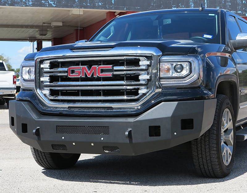 Steelcraft Fortis Front Bumper Textured Black | Fits 2016-2018 GMC Sierra 1500 2019 Sierra 1500 Limited