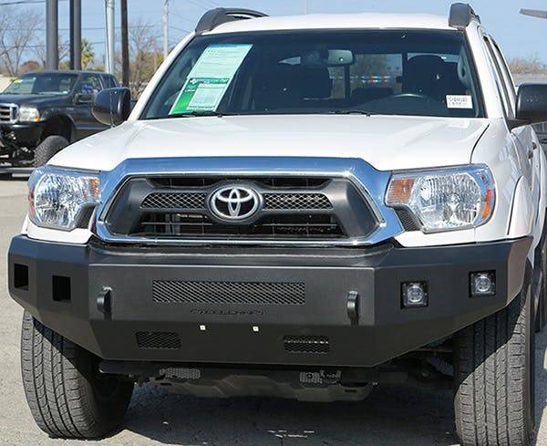 Steelcraft Fortis Front Bumper Textured Black | Fits 2005-2015 Toyota Tacoma