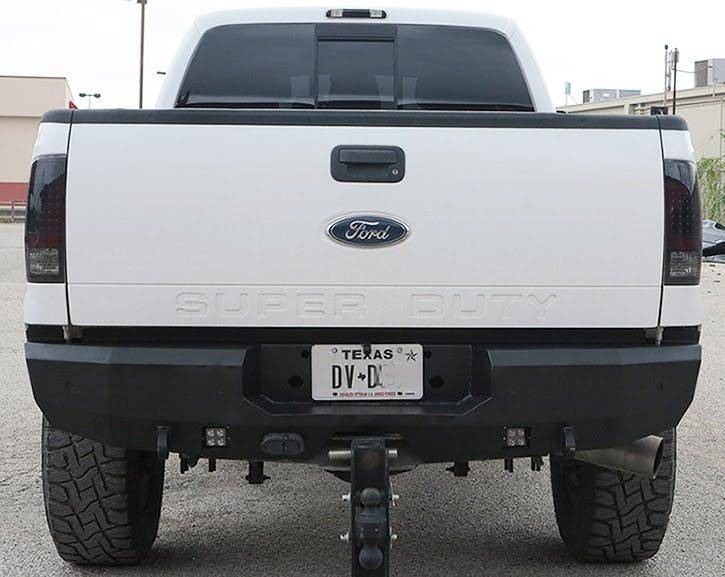Steelcraft Fortis Rear Bumper Textured Black | Fits 1999-2016 Ford F250 F350 F450 F550 Super Duty
