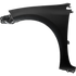 Sherman Front Left Hand Side Primed Fender | Fits 2014-2019 Toyota Corolla | Parts Link TO1240248