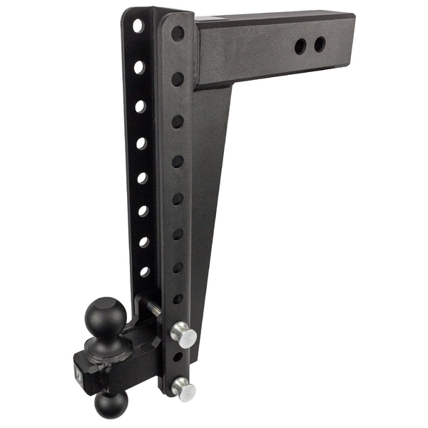 BulletProof Hitches 3.0" Shank Heavy Duty 16″ Drop / Rise Adjustable Trailer Hitch
