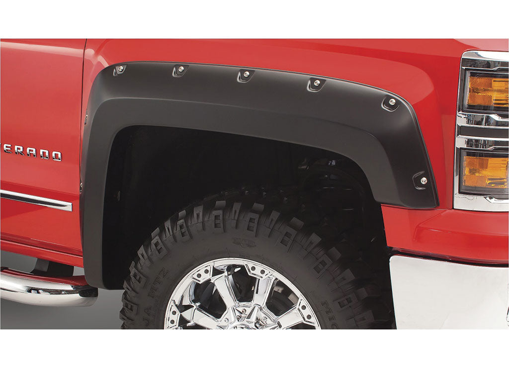 Husky Liners Pocket Style Fender Flares 4PC | Fits 2014-2018 Chevrolet Silverado 1500