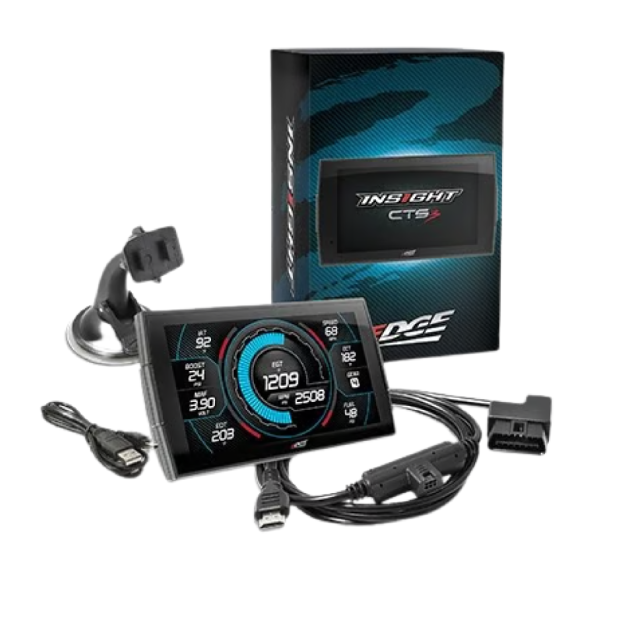 Edge Insight CTS3 Monitor mounted in Ford dashboard