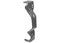 Sherman Parts LH GRILLE MOLDING BRACKET CHEVROLET/ PICKUP 69-72 | 897-99BL