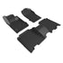 3D MAXpider KAGU Floor Mats for Ford Bronco 2021-2025 Black R1 R2 | L1FR14901509