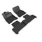 3D MAXpider Floor Mats Compatible with MERCEDES-BENZ EQB 5-SEAT (X243) 2022-2024 KAGU BLACK | L1MB18401509