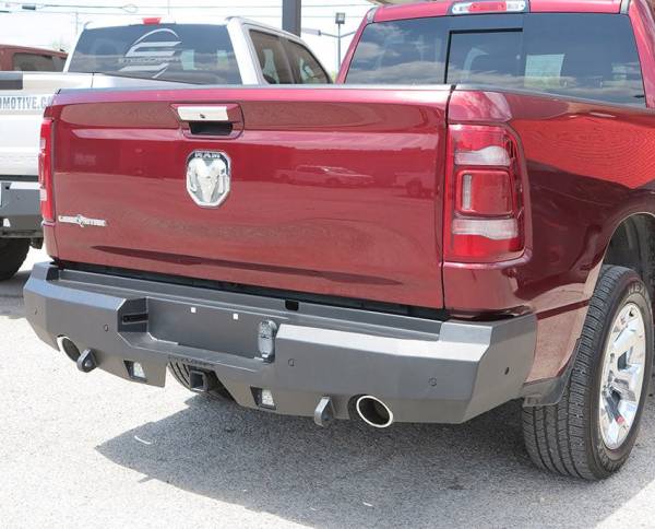 Steelcraft Fortis Rear Bumper Textured Black | Fits 2019+ Ram 1500 Includes Rebel