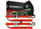 Rhino USA 1.5IN X 8FT Red Cambuckle Tie-Down Straps 2 Pack Set