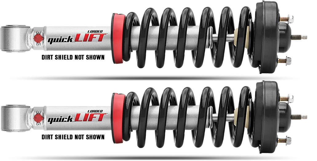 Rancho Loaded Quicklift Complete Front Struts | Fits 2005-2019 Nissan Frontier