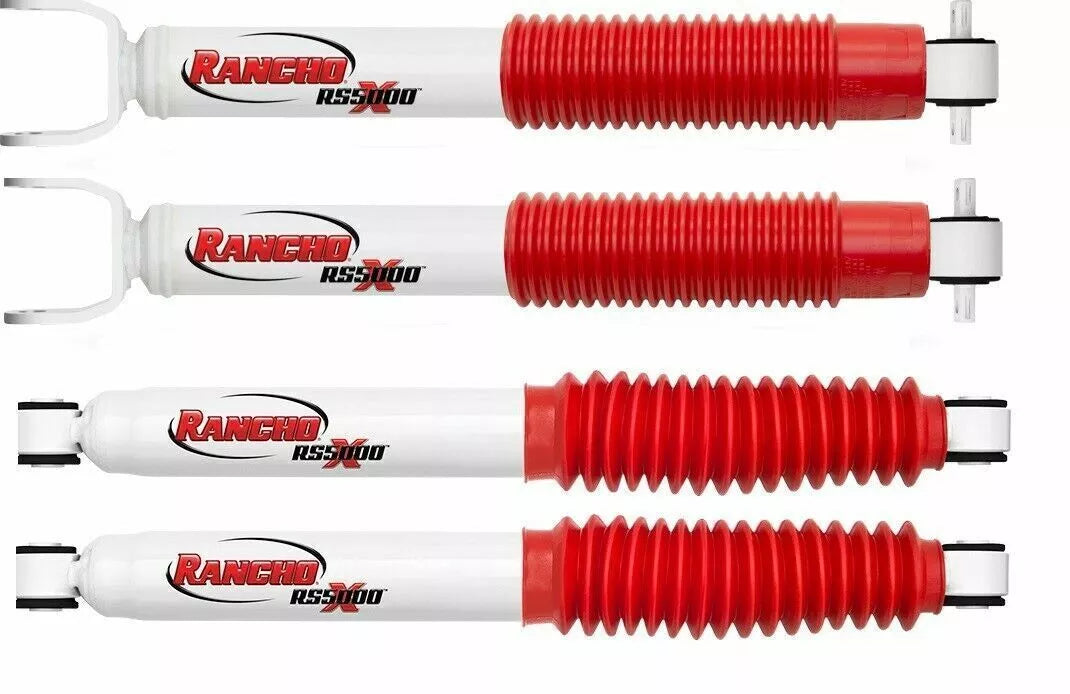 Rancho Front and Rear Shock Set | Fits 2011-2022 Silverado Sierra 2500HD 3500HD 0