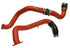 Injen SES Intercooler Pipes, Wrinke Red | SES1573ICPWR