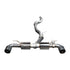Injen Performance Exhaust System, Stainless Steel Cat-Back w/ Carbon Fiber Tips | SES2300CF