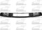 Sherman Parts CAPA FRT BUMPER GRILLE BASE MODEL FORD MUSTANG 05-09 | 475-99BGQU