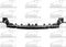Sherman Parts CAPA Radiator Support W205; Sedan; Upper Support Mercedes-Benz C300 15-C | MBC30015-49AQ-0