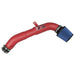 Sistema de admisión de cilindro corto Injen SP1902WR Wrinke Red SP