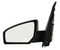 Sherman Parts Driver Side Non-Heated Power Non-Folding Mirror Primed Black | Fits 2007-2012 Nissan Sentra | Parts Link NI1320167