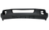 Sherman Front Bumper Valance Textured Matte Black | Fits 2008-2011 Ford Ranger | Parts Link FO1095232