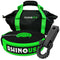 Rhino USA 30' Tow Strap and Shackle Hitch Receiver Combo Black