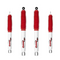 Rancho Front and Rear RS5000X Gas Shocks | Fits 2005-2016 Ford F250 4WD 5-6" Lift