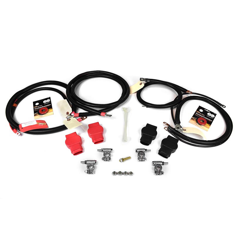Midwest Aftermarket - Upgrade Your Ride with XDP HD Battery Cable Set for Dodge 5.9L Cummins